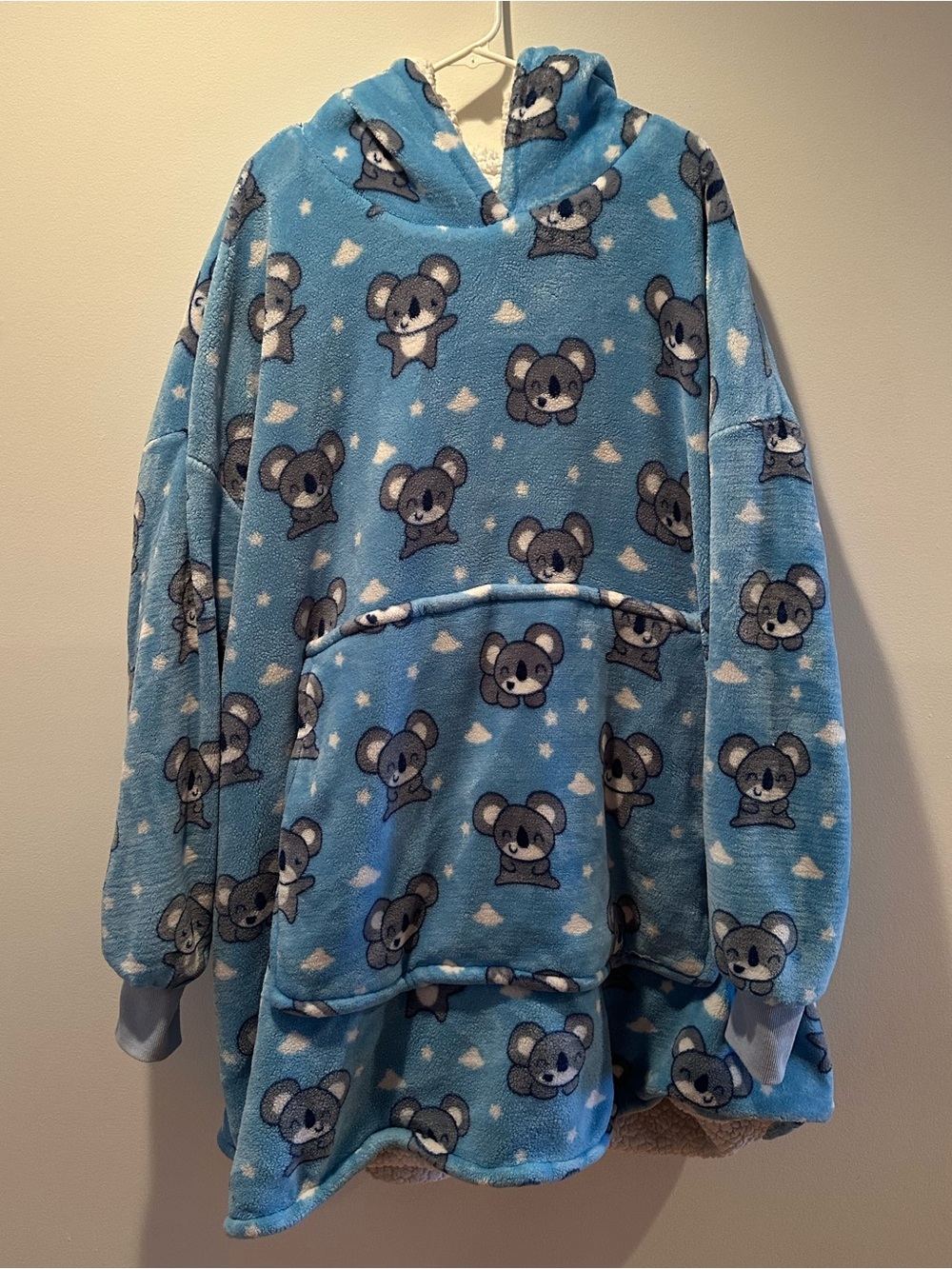 The Oodie Koala Hoodie Blanket